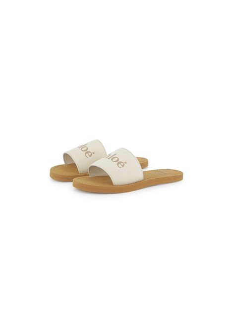 Sabot Chloé Beige Ivory CHLOÉ KIDS | C20507148